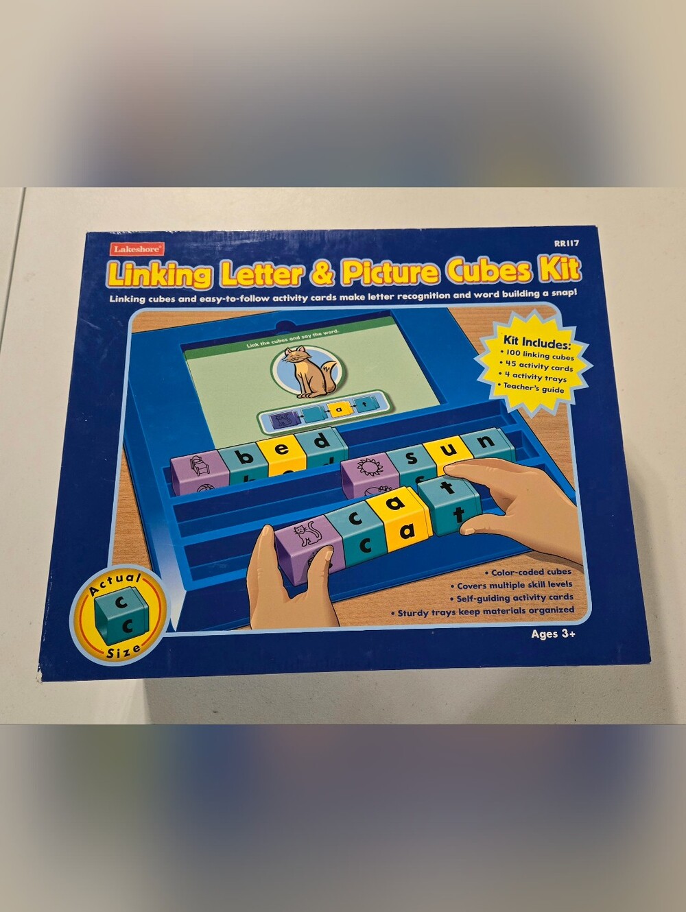 Lakeshore Learning Linking Letter & Picture Cubes